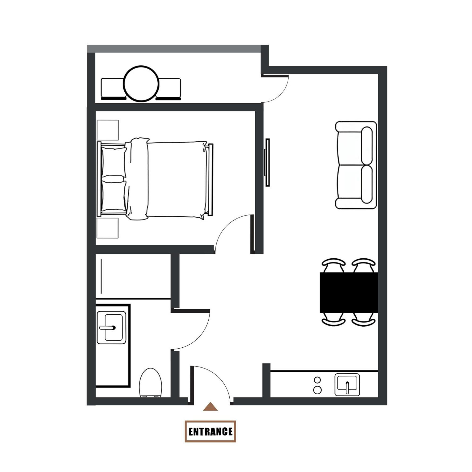 Zafir Apartman Sarvar Luaran gambar