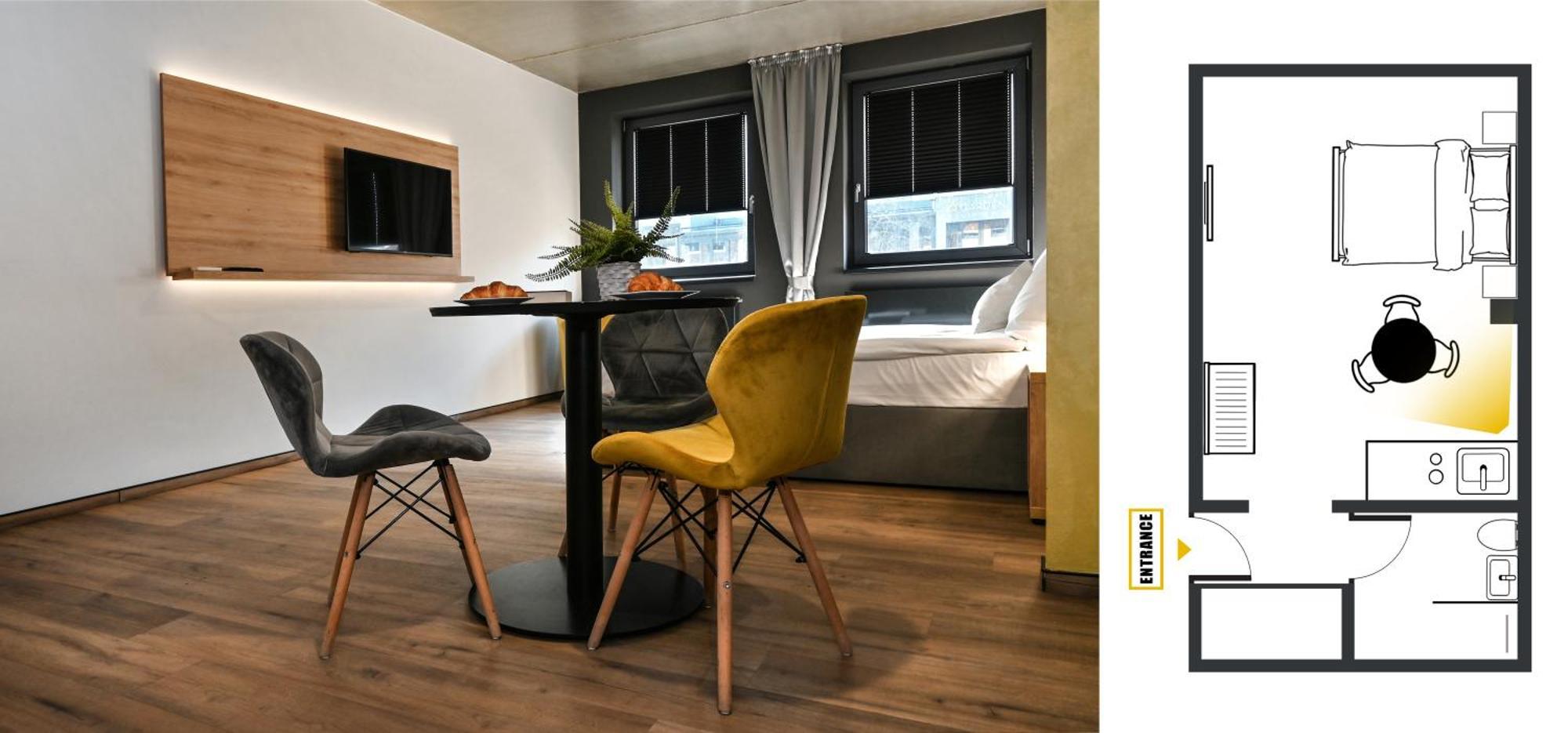 Zafir Apartman Sarvar Luaran gambar