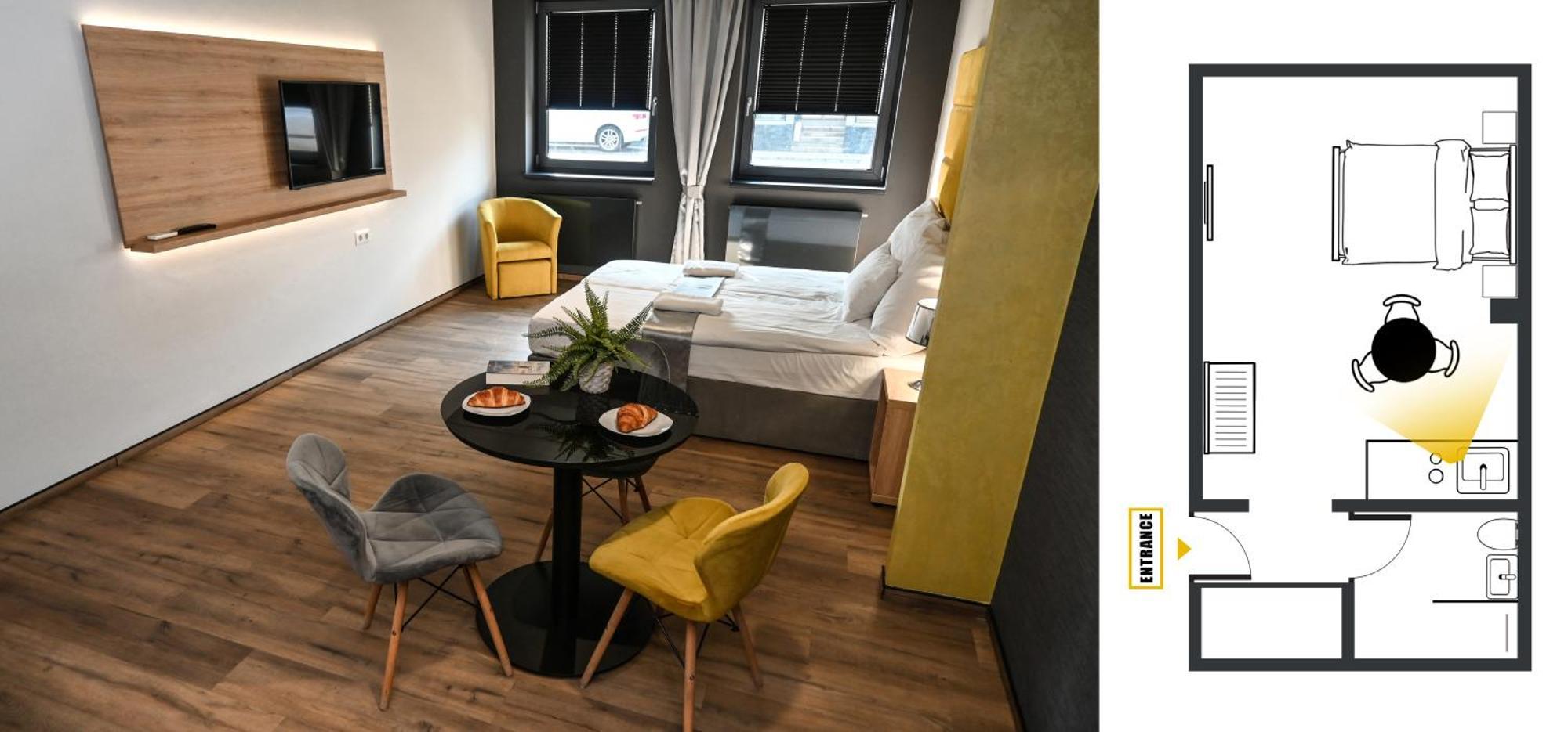 Zafir Apartman Sarvar Luaran gambar